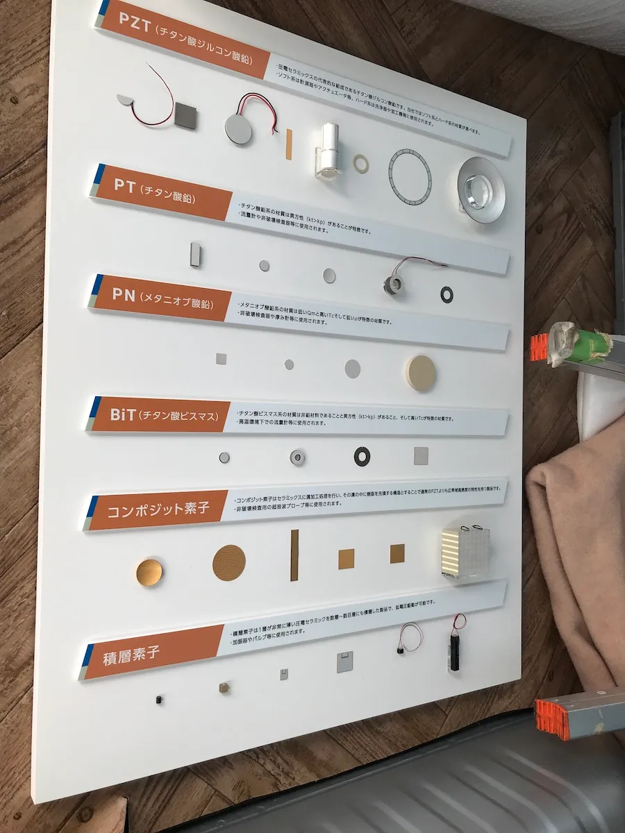 株式会社富士セラミックス　ショールーム写真